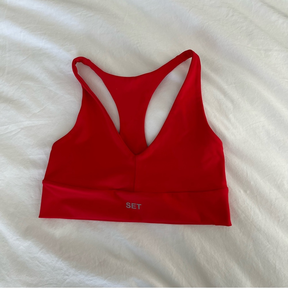 SET Active Racer Back Scoop Neck Bra
